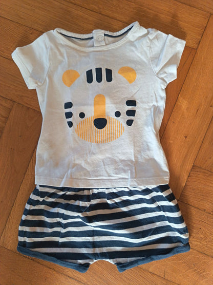 Set Maglietta maniche corte e pantaloncino