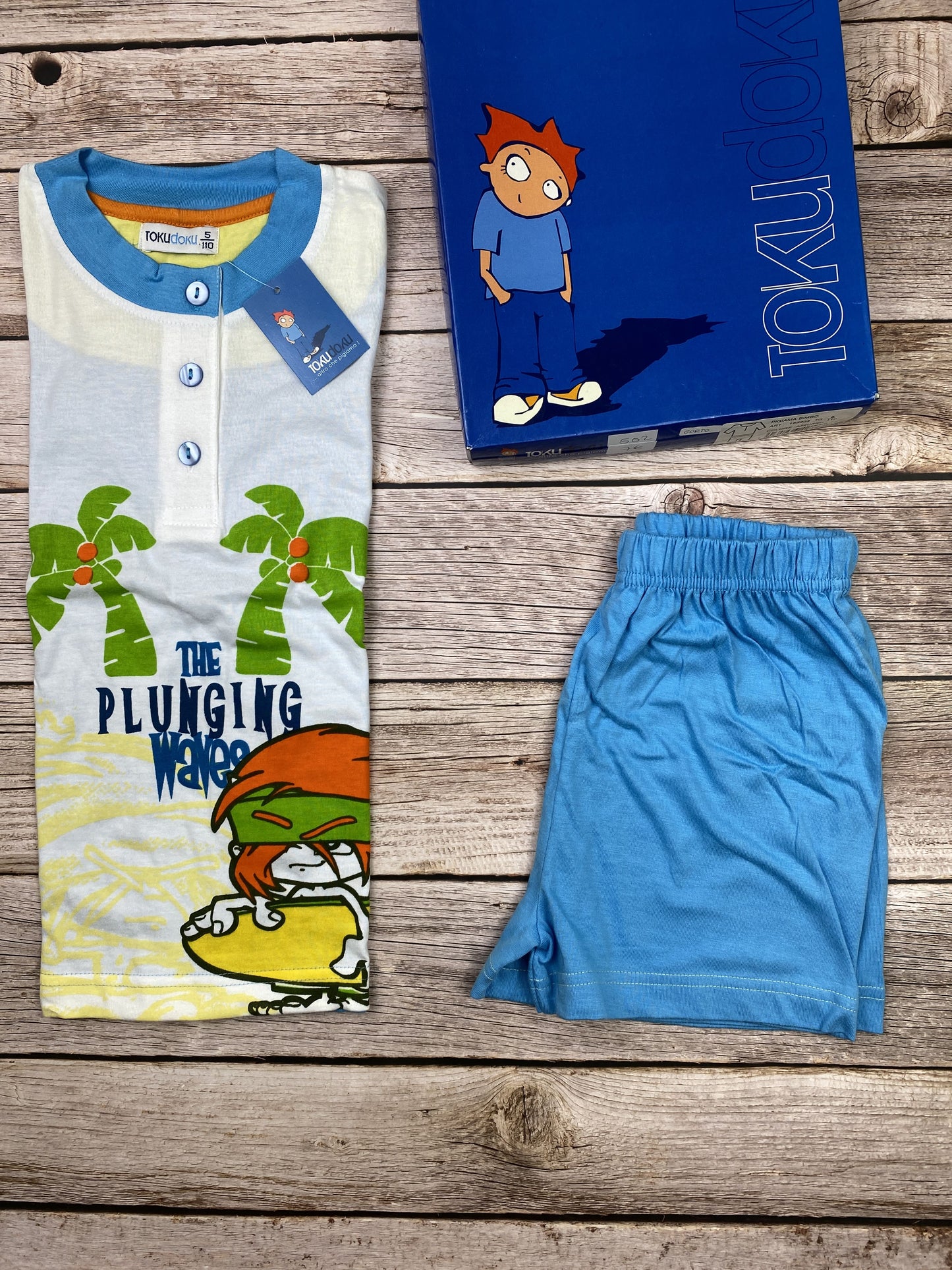 Pigiama manica corta e pantaloncino