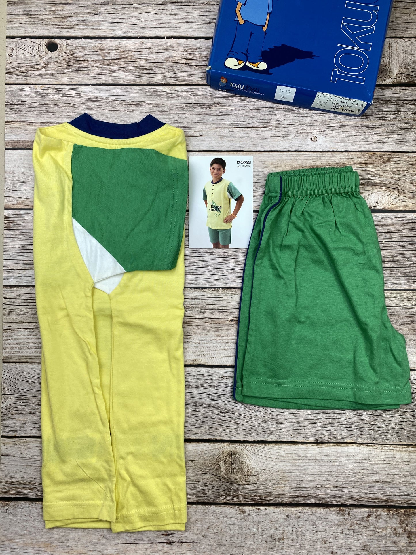Pigiama manica corta e pantaloncino