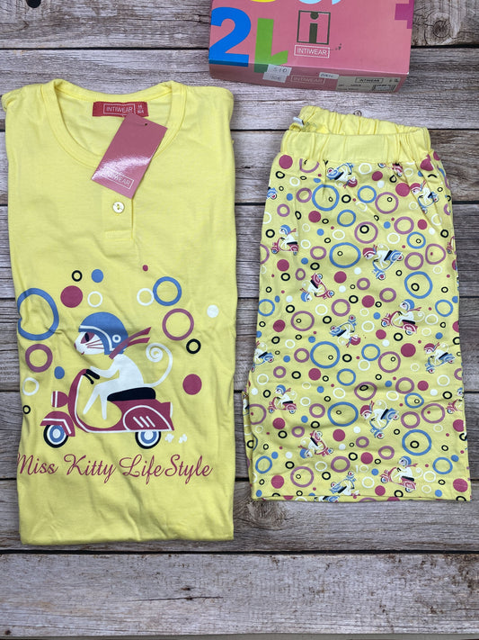 Pigiama manica corta e pantaloncino