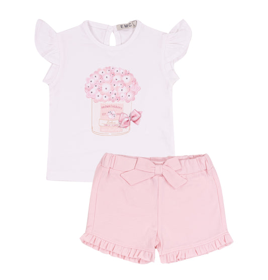 Completo T-shirt e Shorts per Bambina