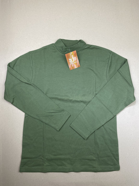 T-shirt manica lunga e collo alto
