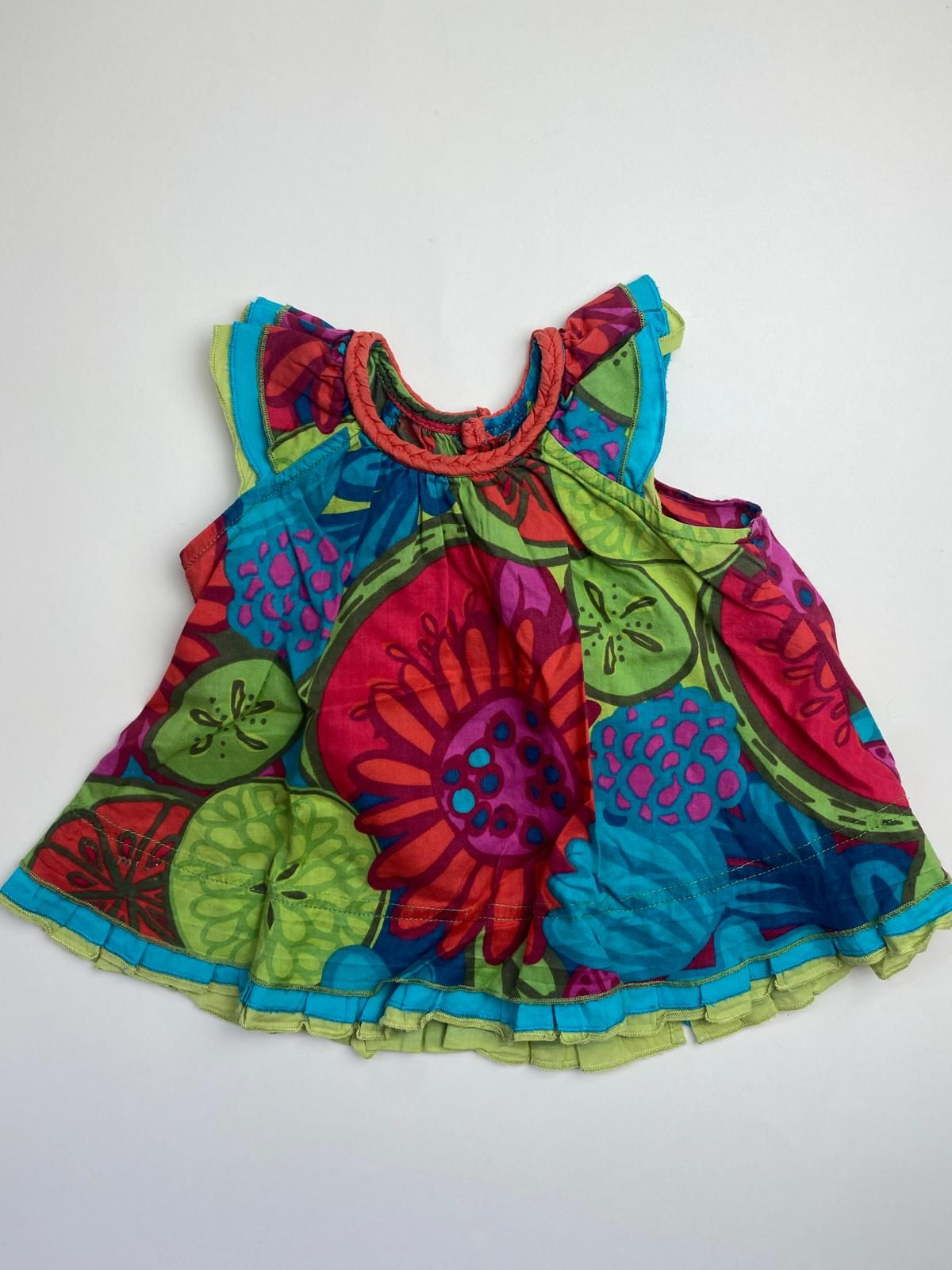 Top Bambina Fantasia Floreale