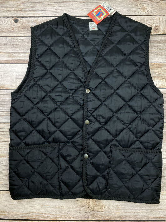 Giacca gilet husky con bottoni a pressione