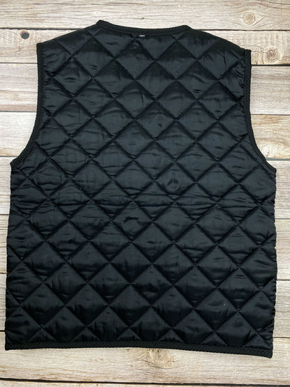 Giacca gilet husky con bottoni a pressione