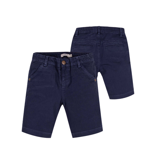 Shorts Chino Bambino Blu scuro