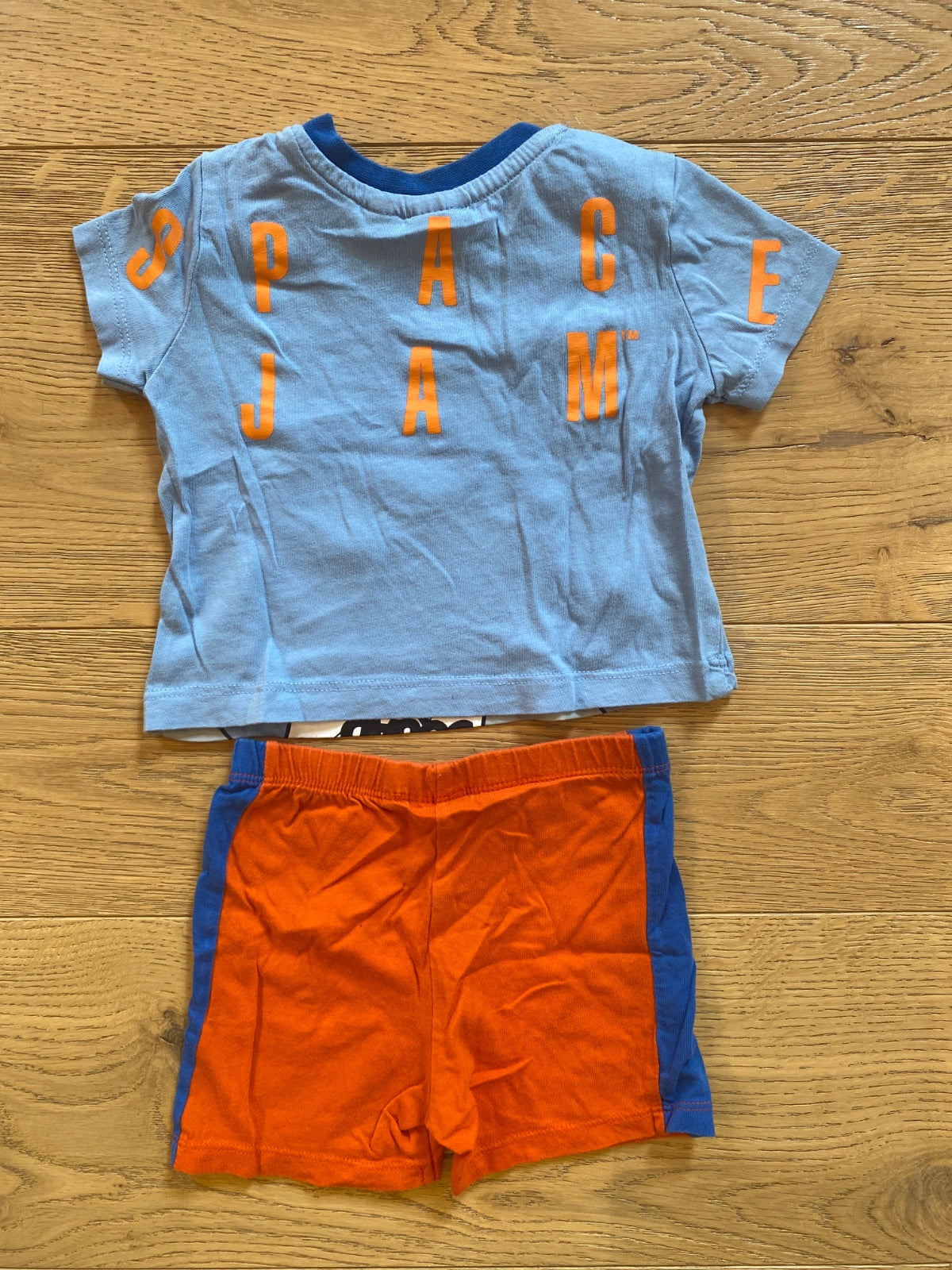 Set Completo Neonato T-shirt e Pantaloncini Bugs Bunny Space Jam