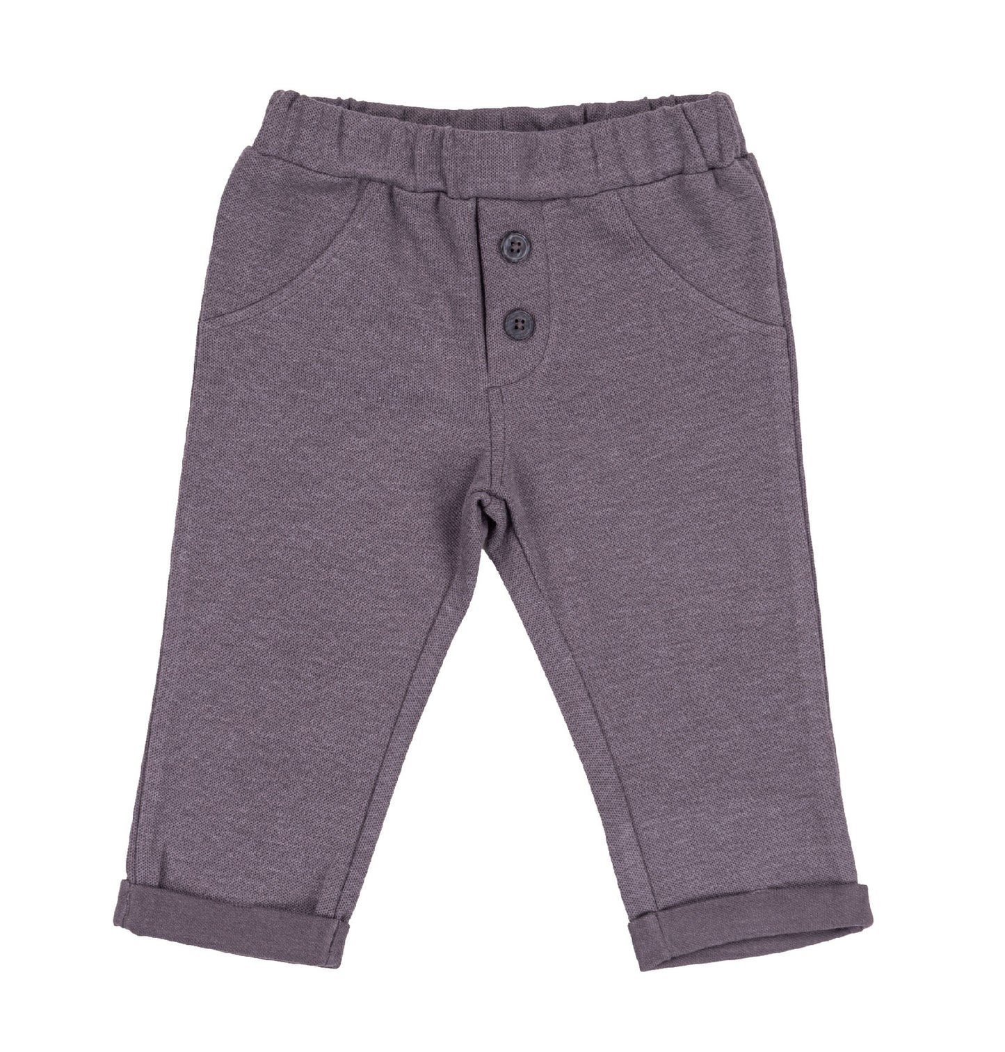 Pantaloni in felpa leggera punto milano