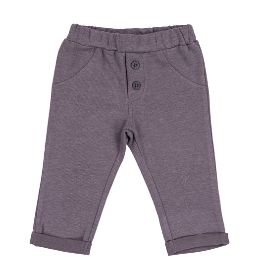 Pantaloni in felpa leggera punto milano