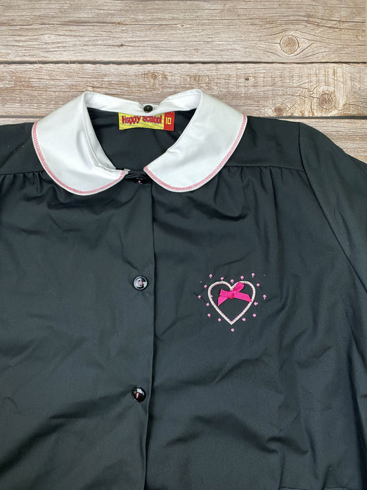 Grembiule nero con ricamo