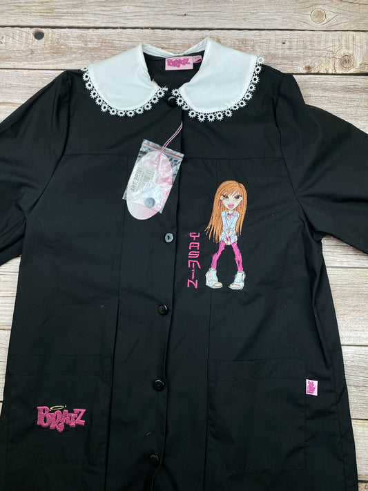 Grembiule nero con ricamo Bratz