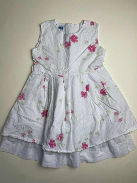 Vestito bambina senza maniche