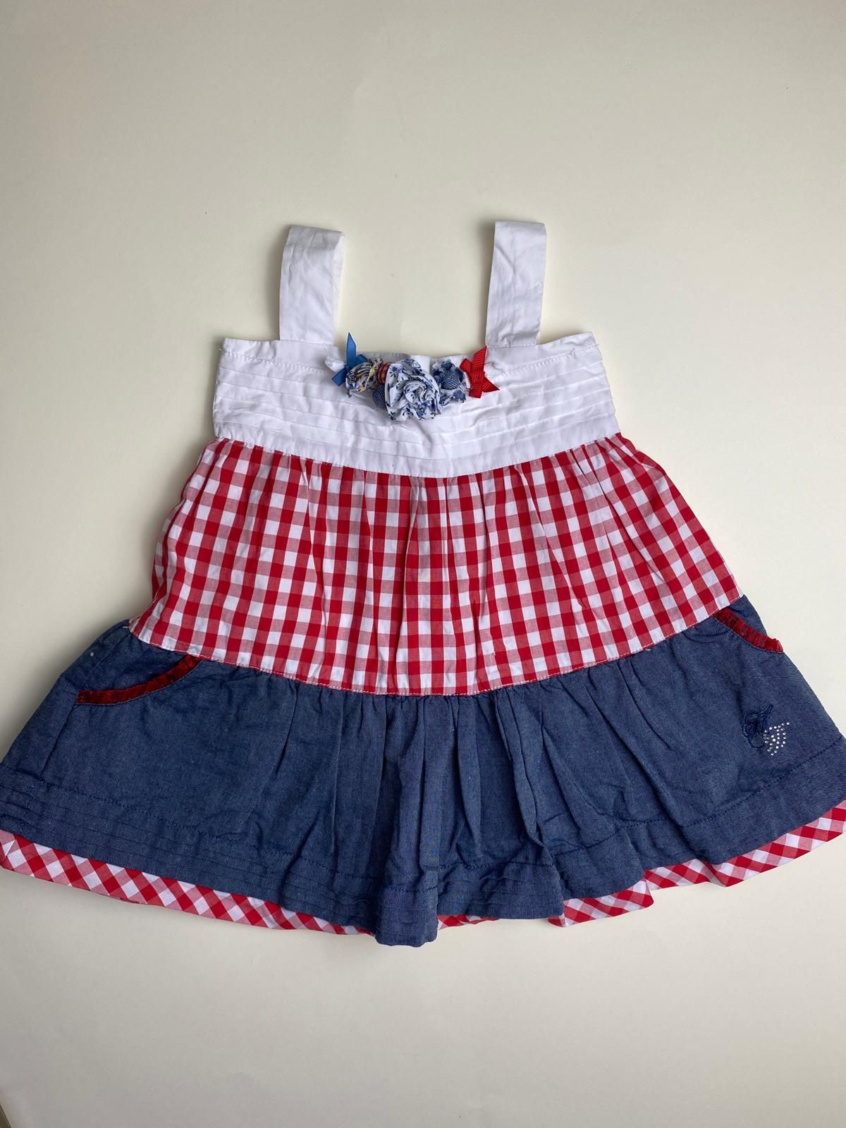 Vestito estivo per bambina senza maniche