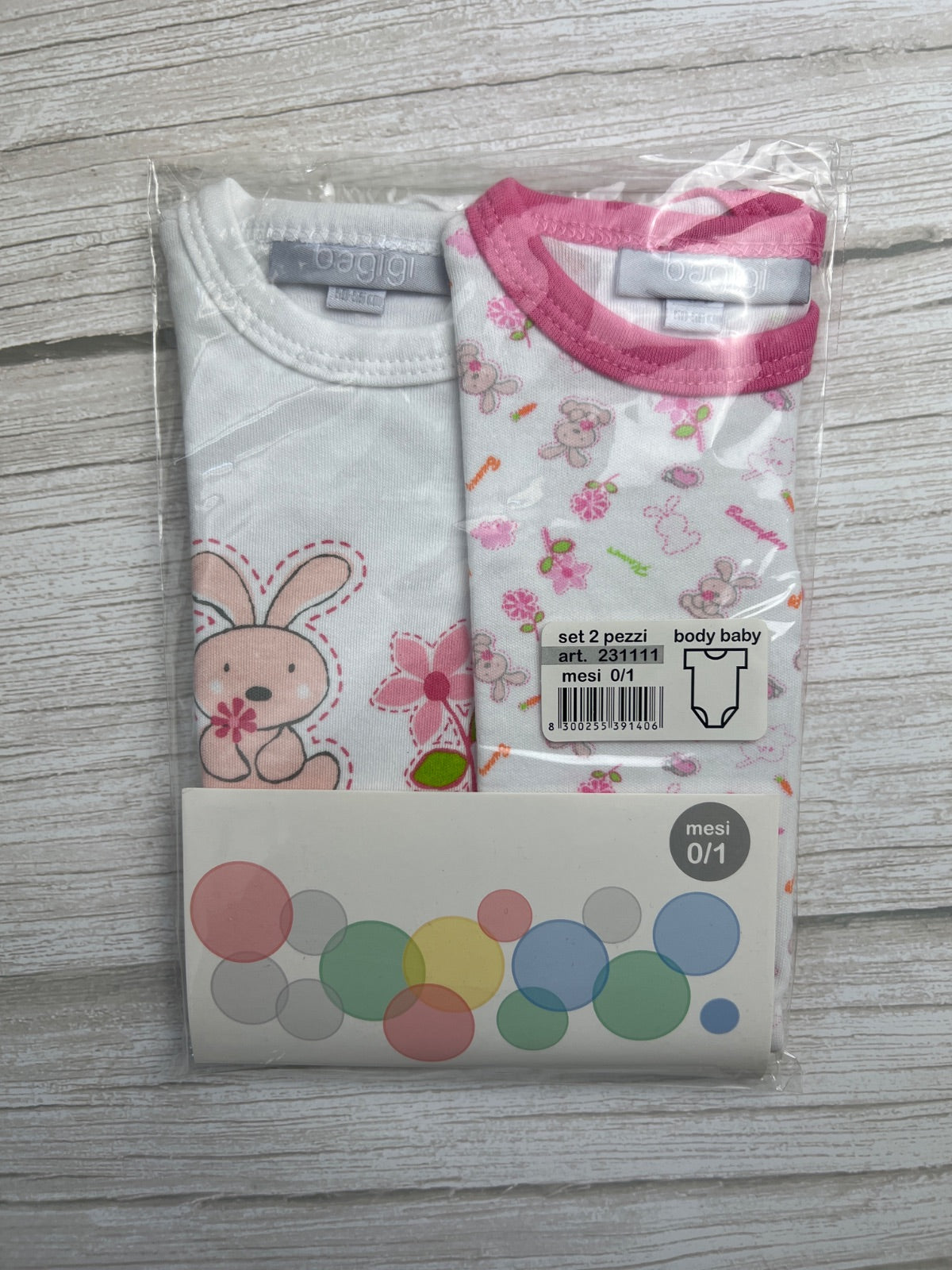 Set 2 Body Baby Bagigi