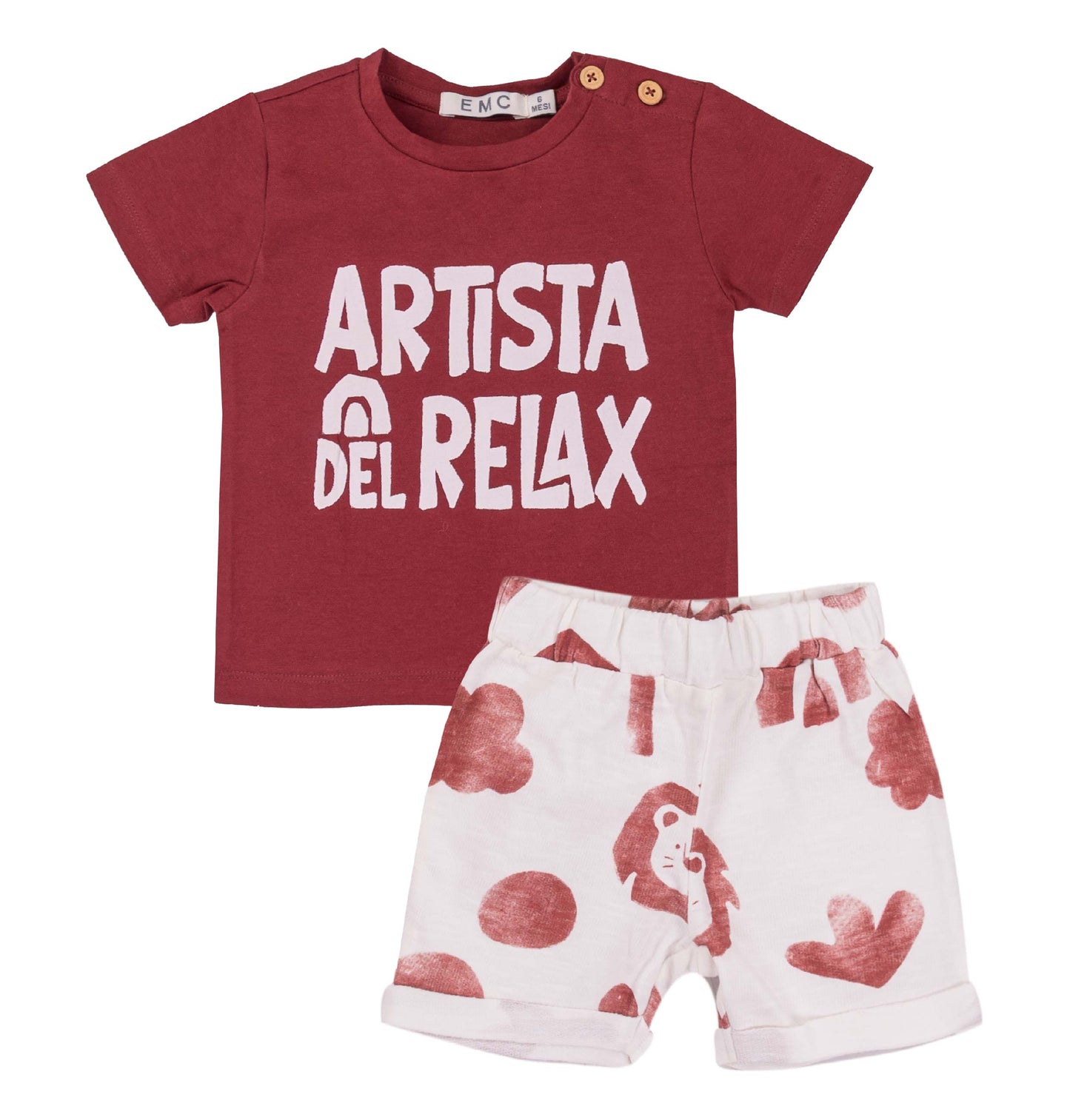 Set t-shirt e pantaloncini