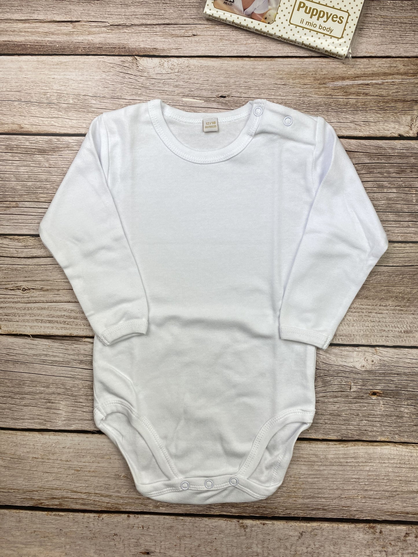 Body manica lunga 100% cotone