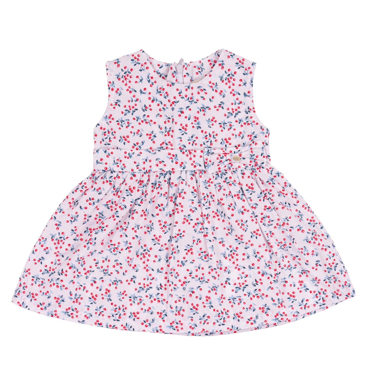 Vestito estivo bambina con stampa ciliegie