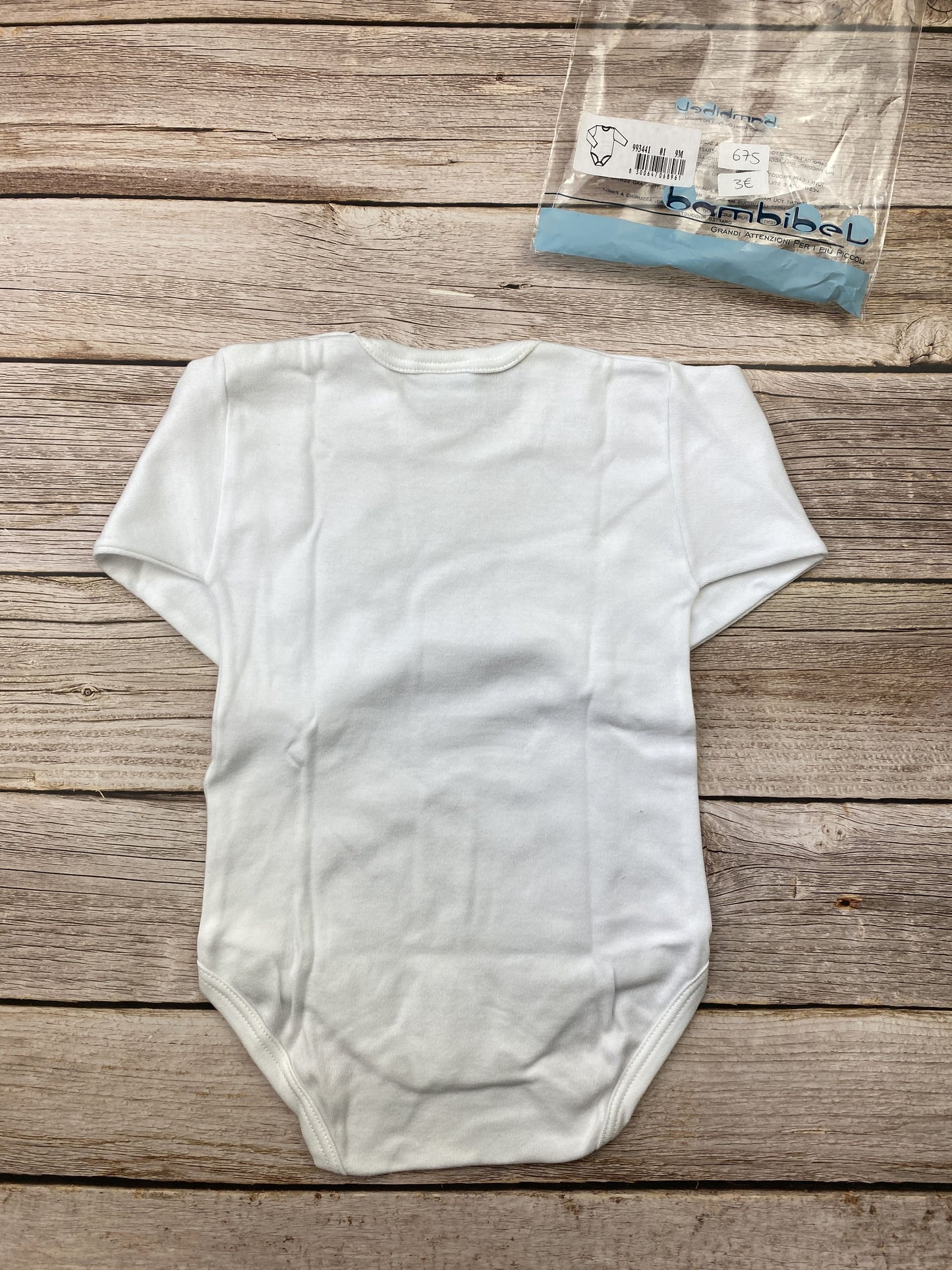 Body manica lunga 100% cotone