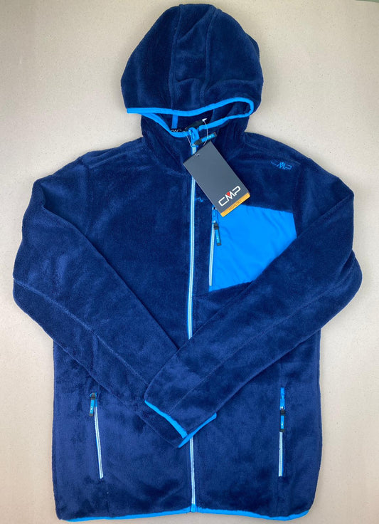 Pile con zip e cappuccio