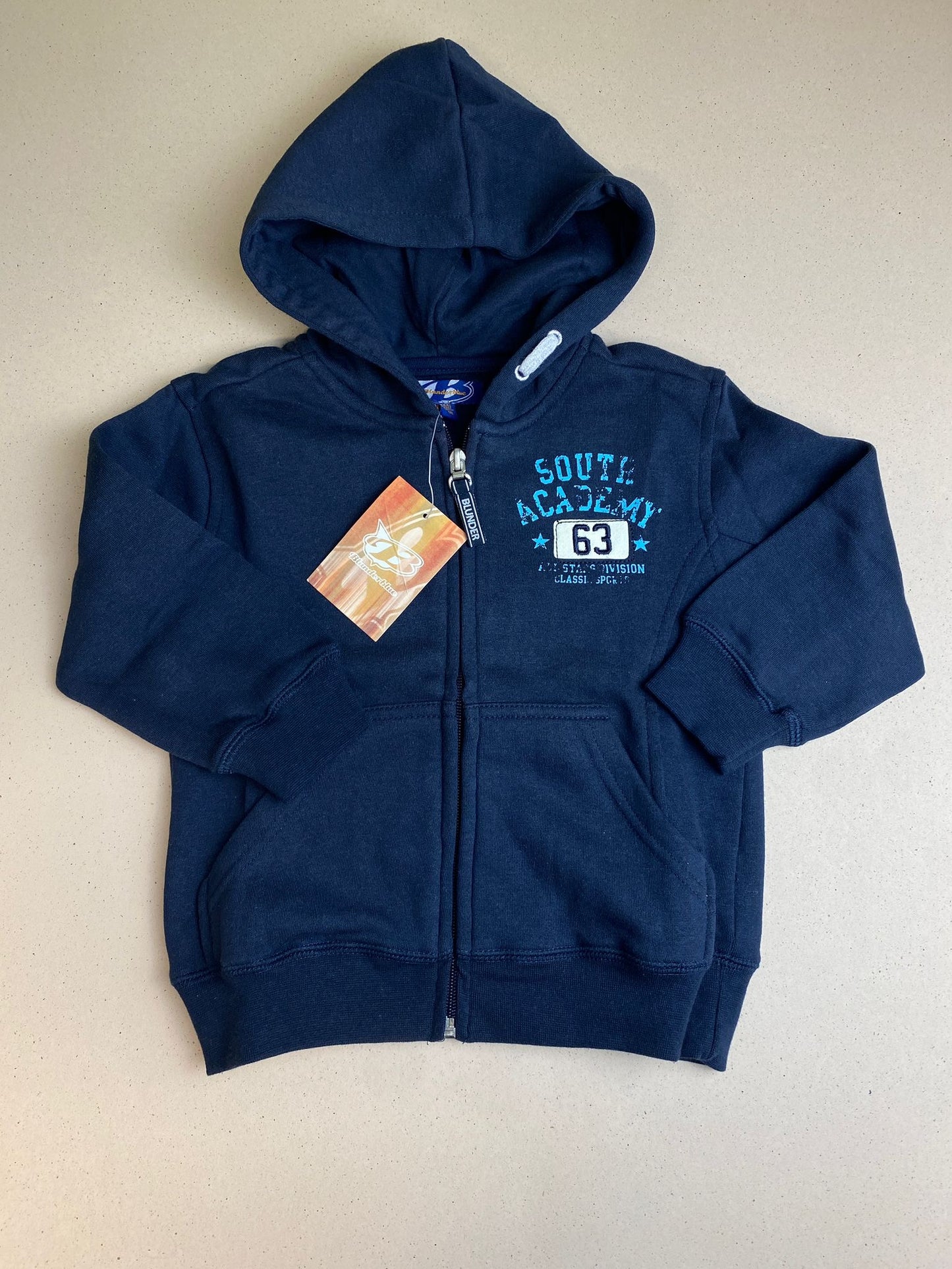 Felpa con zip e cappuccio