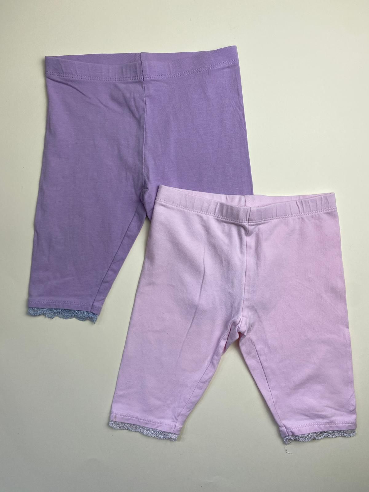 Set 2 Leggings mezza gamba