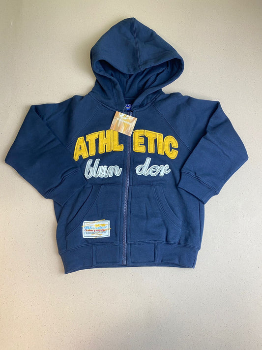 Felpa con zip e cappuccio