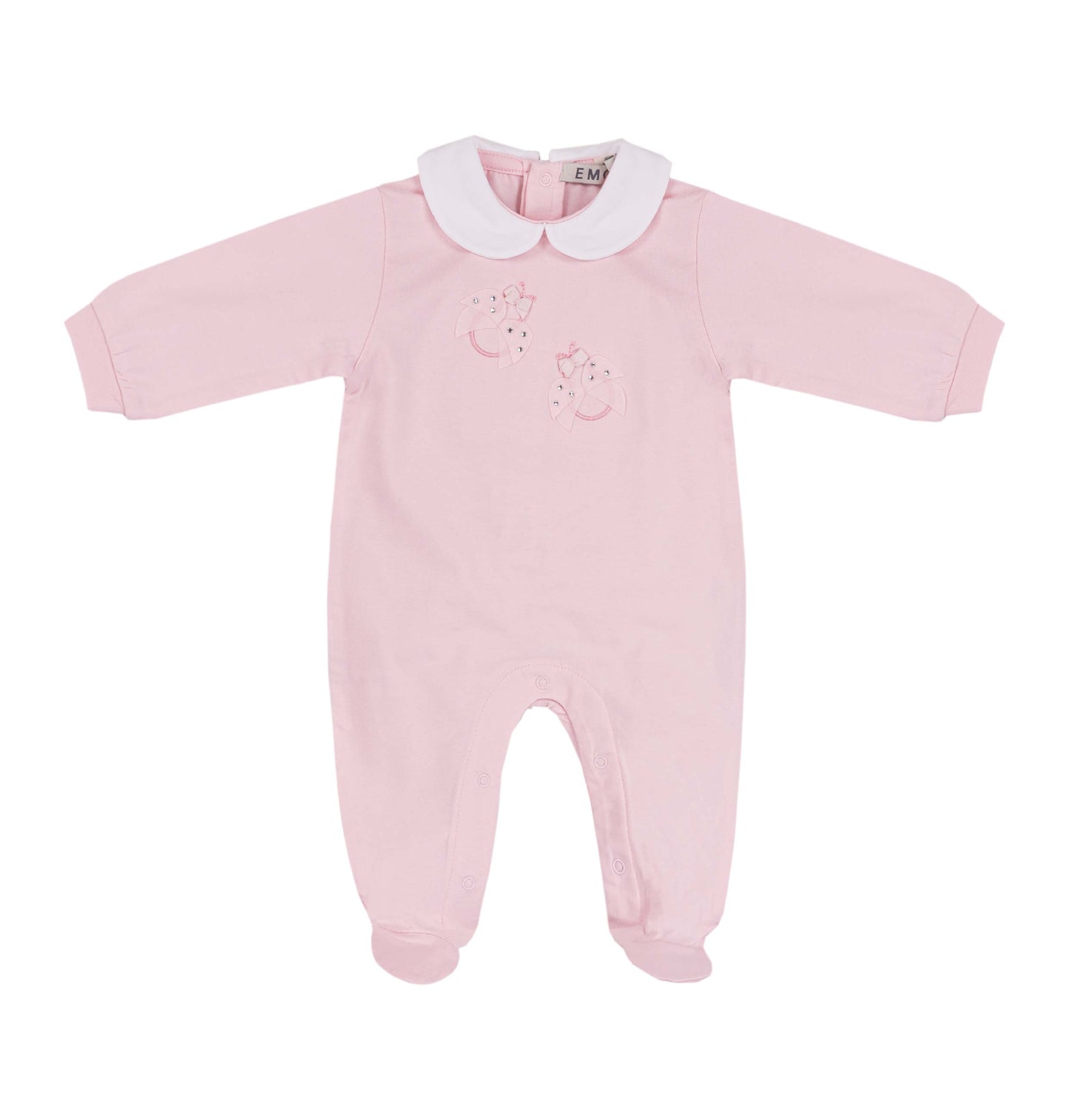 Tutina con piedini in cotone