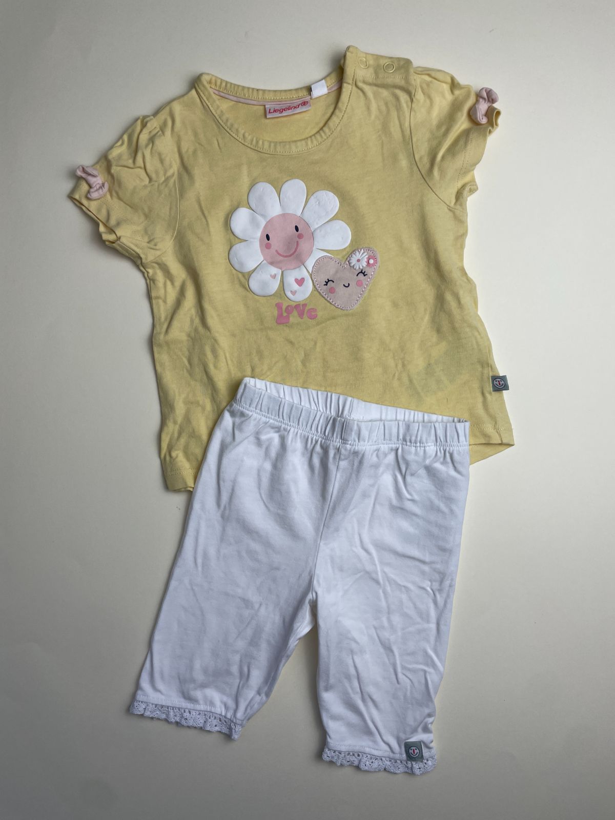 Completo Bambina Maglietta e Leggings 