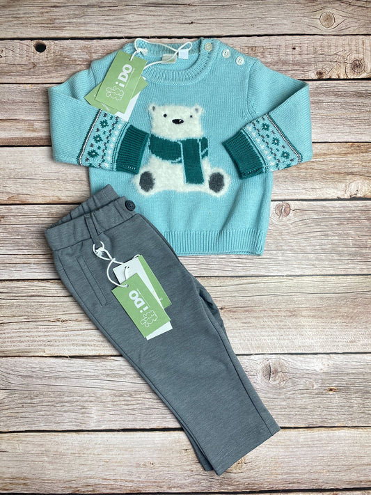 Set maglione e pantalone in felpa