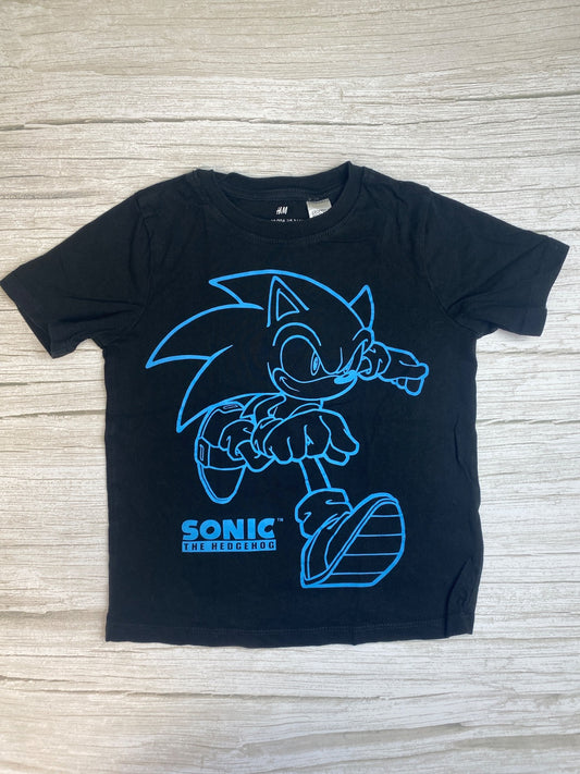 Maglietta Nera Sonic The Hedgehog H&M