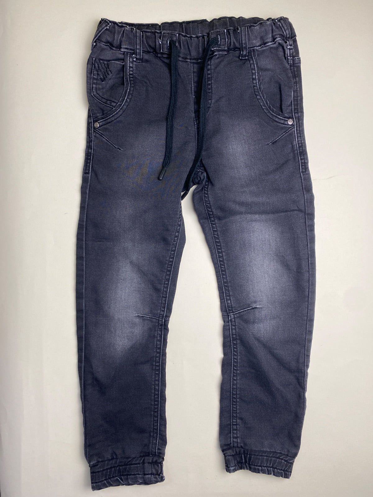 Jeans Jogger Bambino Grigio Scuro