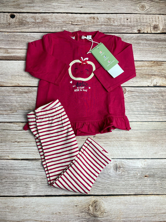 Set t-shirt manica lunga e leggings