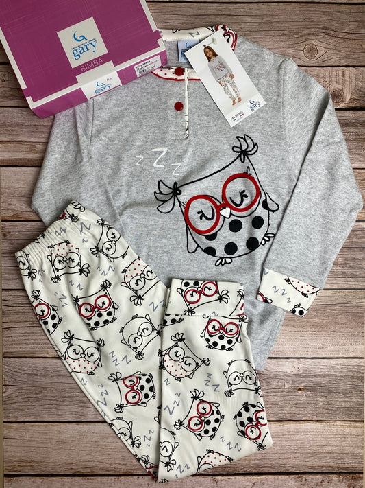 Pigiama manica lunga e pantaloni