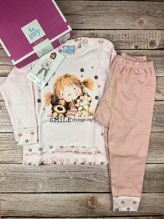 Pigiama manica lunga e pantaloni