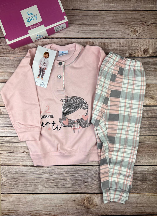 Pigiama manica lunga e pantaloni