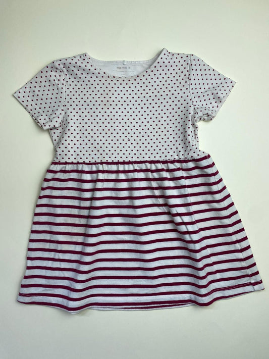 Vestito manica corta