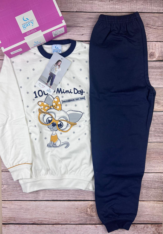 Pigiama manica lunga e pantaloni