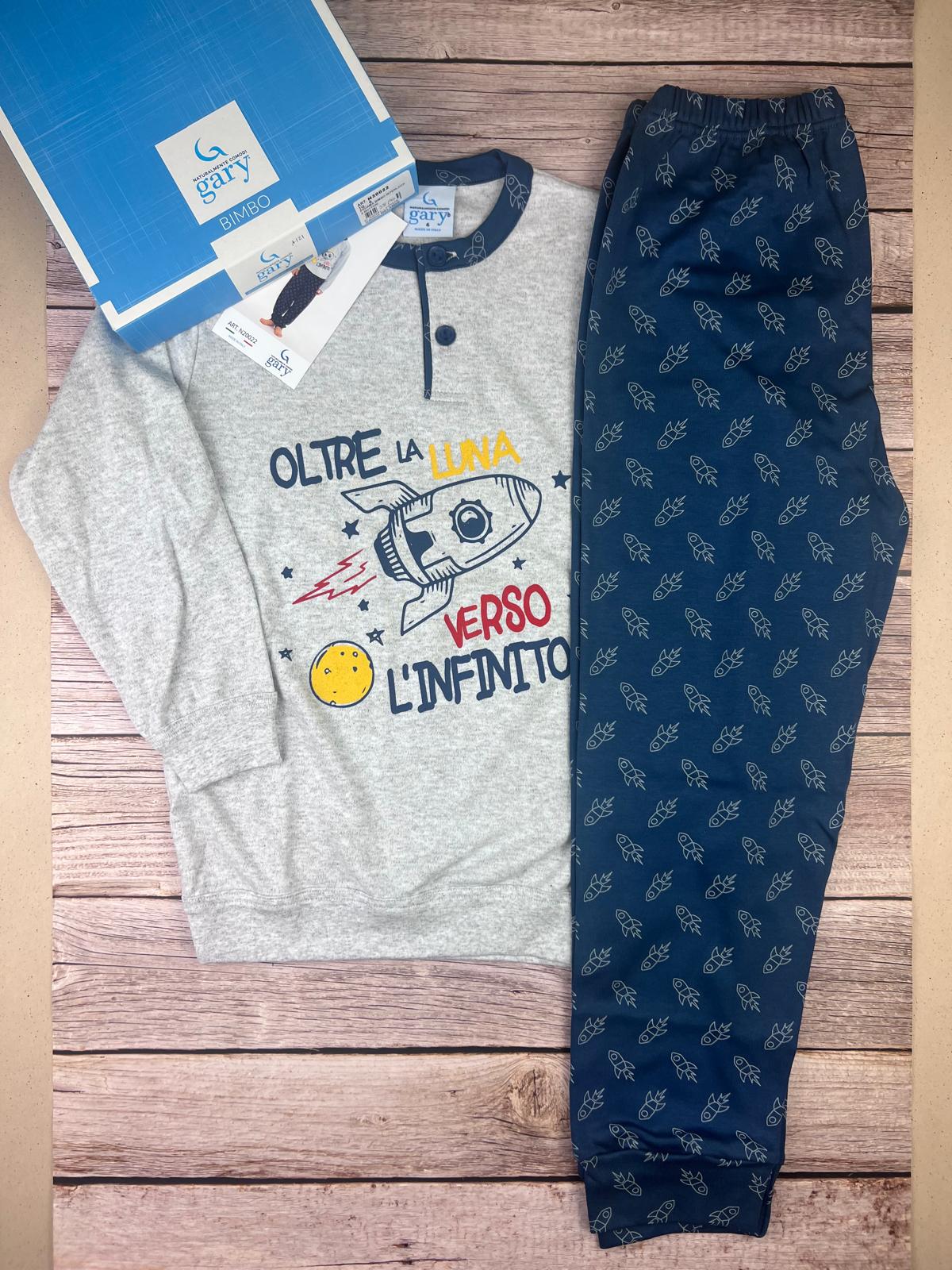 Pigiama manica lunga e pantaloni