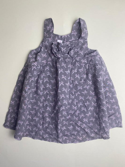Vestito Estivo Bambina con Fantasia a Fiocchi