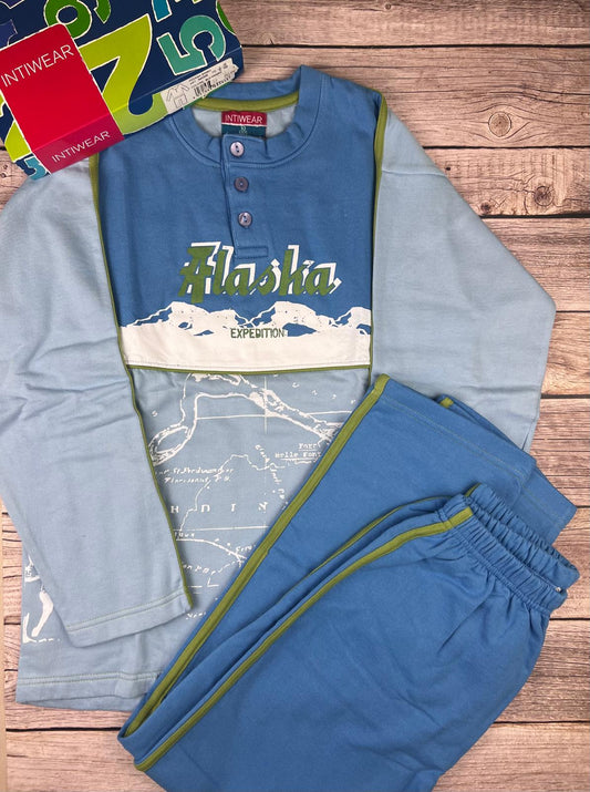 Pigiama manica lunga e pantaloni