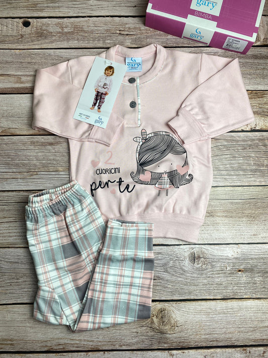 Pigiama manica lunga e pantaloni
