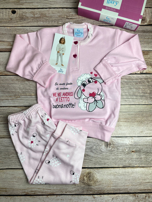 Pigiama manica lunga e pantaloni