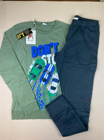 Pigiama pantalone e manica lunga