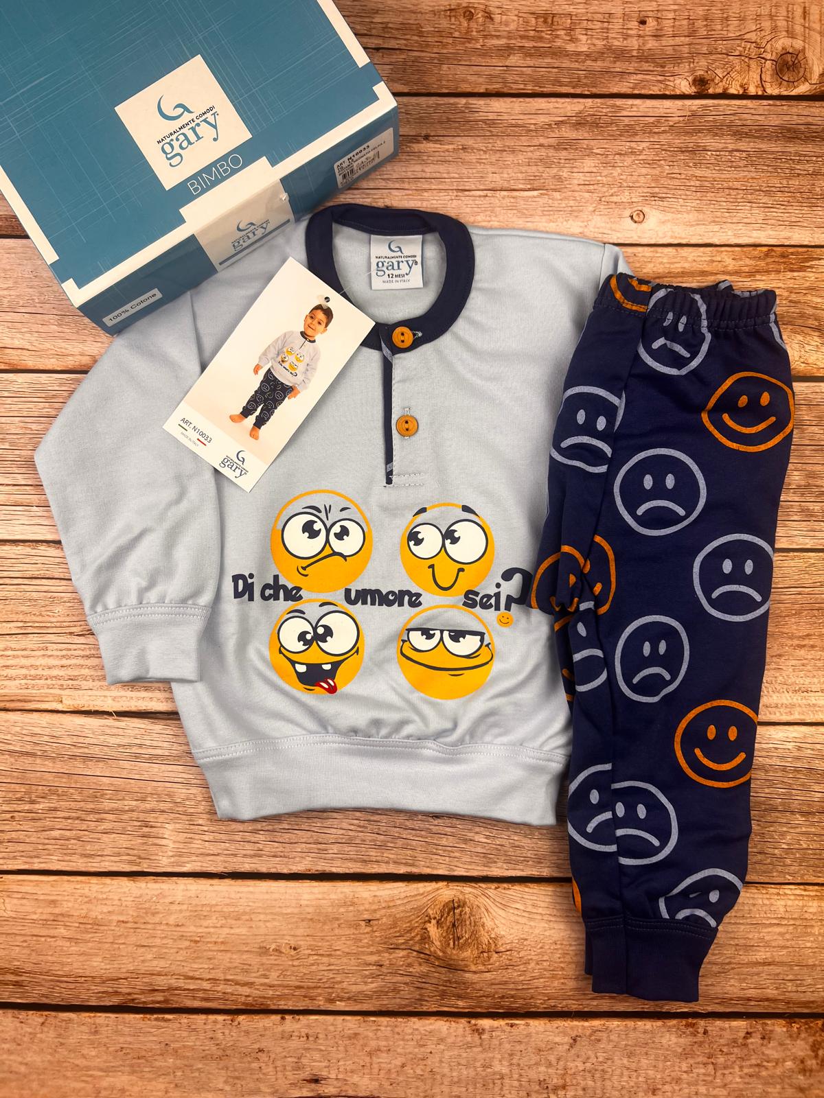 Pigiama manica lunga e pantaloni