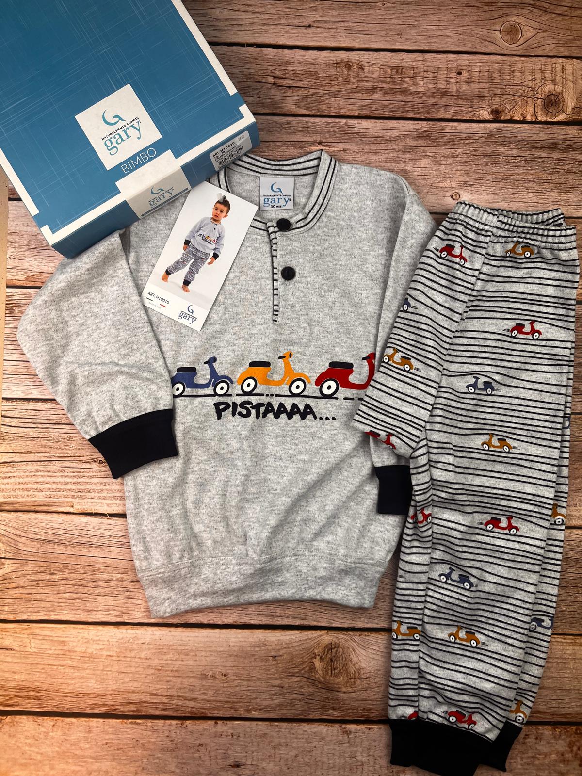 Pigiama manica lunga e pantaloni