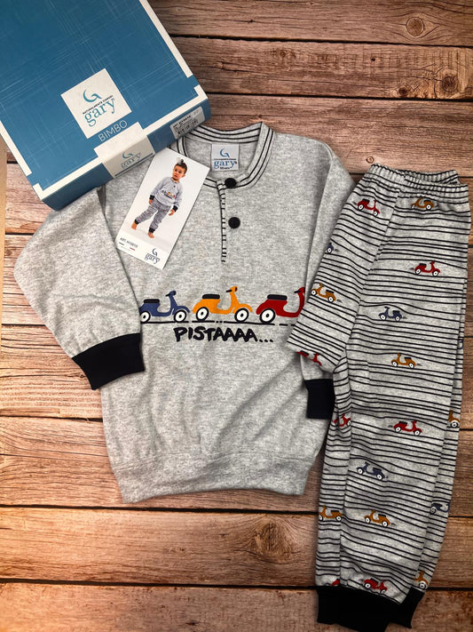 Pigiama manica lunga e pantaloni