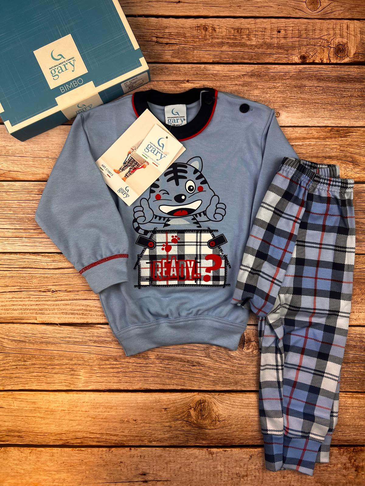 Pigiama manica lunga e pantaloni