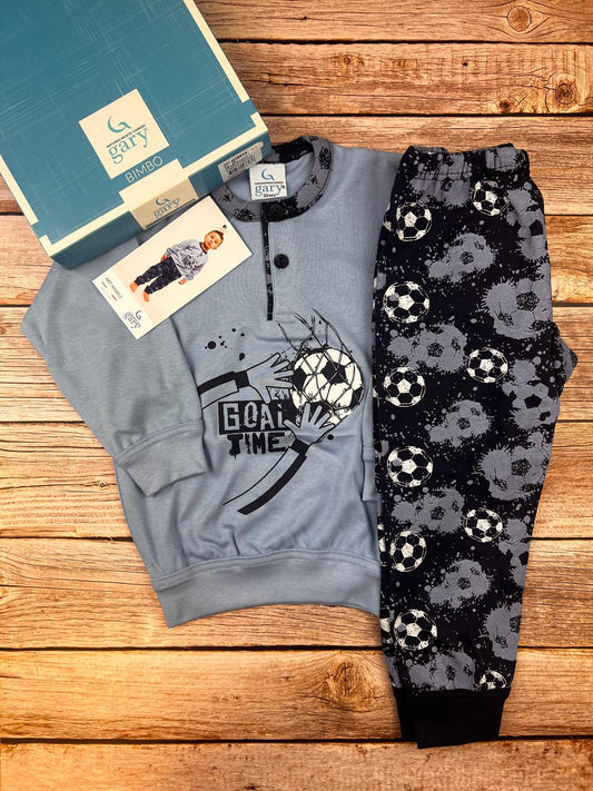 Pigiama manica lunga e pantaloni