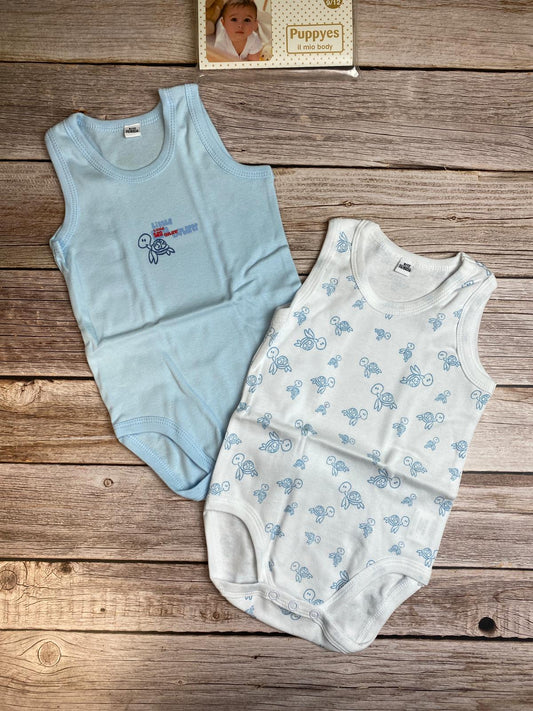 Set due body senza manica