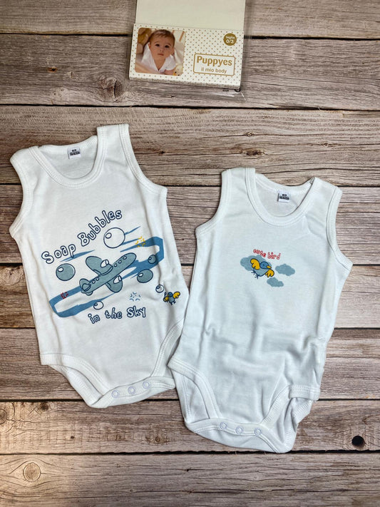 Set due body senza manica